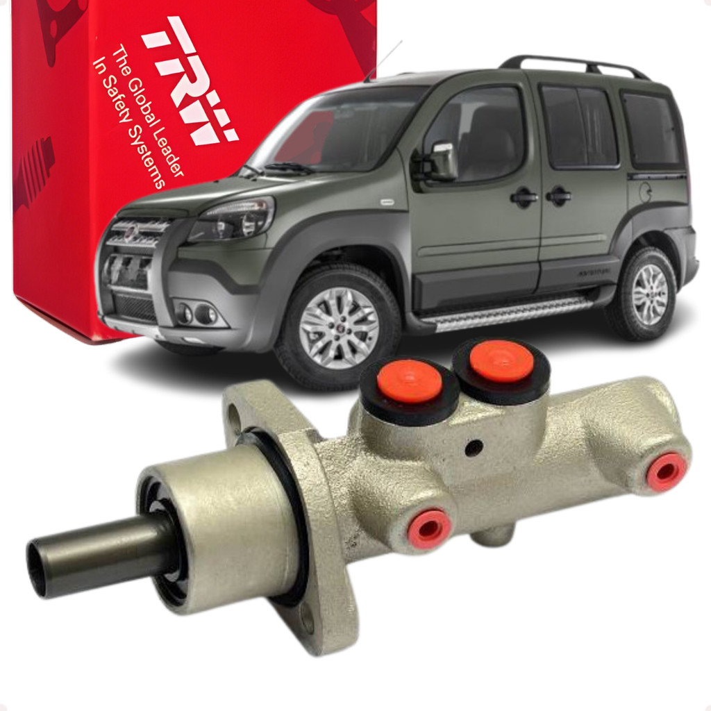 Cilindro Mestre De Freio Duplo Doblo Com ABS Original TRW 2001 a 2016