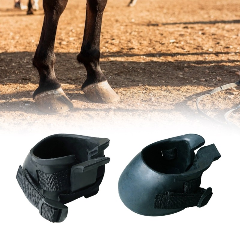 1 Par Bota Casco, Equina Sobre Alcance Para Cavalos