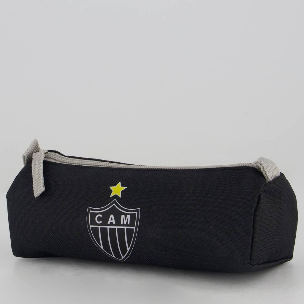 Estojo Atlético Mineiro Preto em Oferta na Shopee