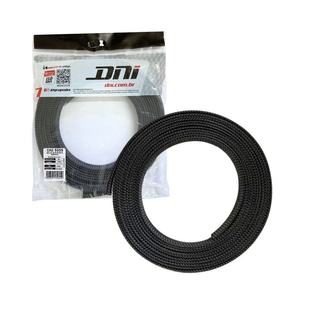 Malha Nautica Expansiva 12mm 5 metros Anti Chama DNI 5055 - Home & Living