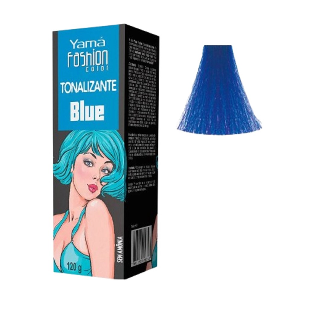 Tonalizante Fashion Color Blue 120g  - Yamá