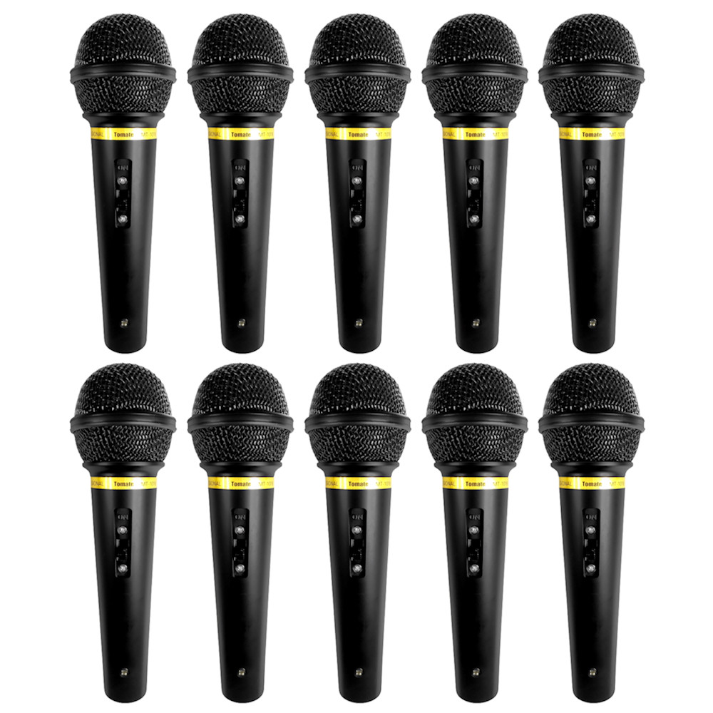10 Microfones para Caixa de Som Amplificada Lojista Igrejas e Grandes Eventos