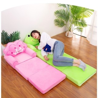 Poltrona Sofá Cama, Dobravél Criança, Portátil, Personagens, Colchão 1.5 M