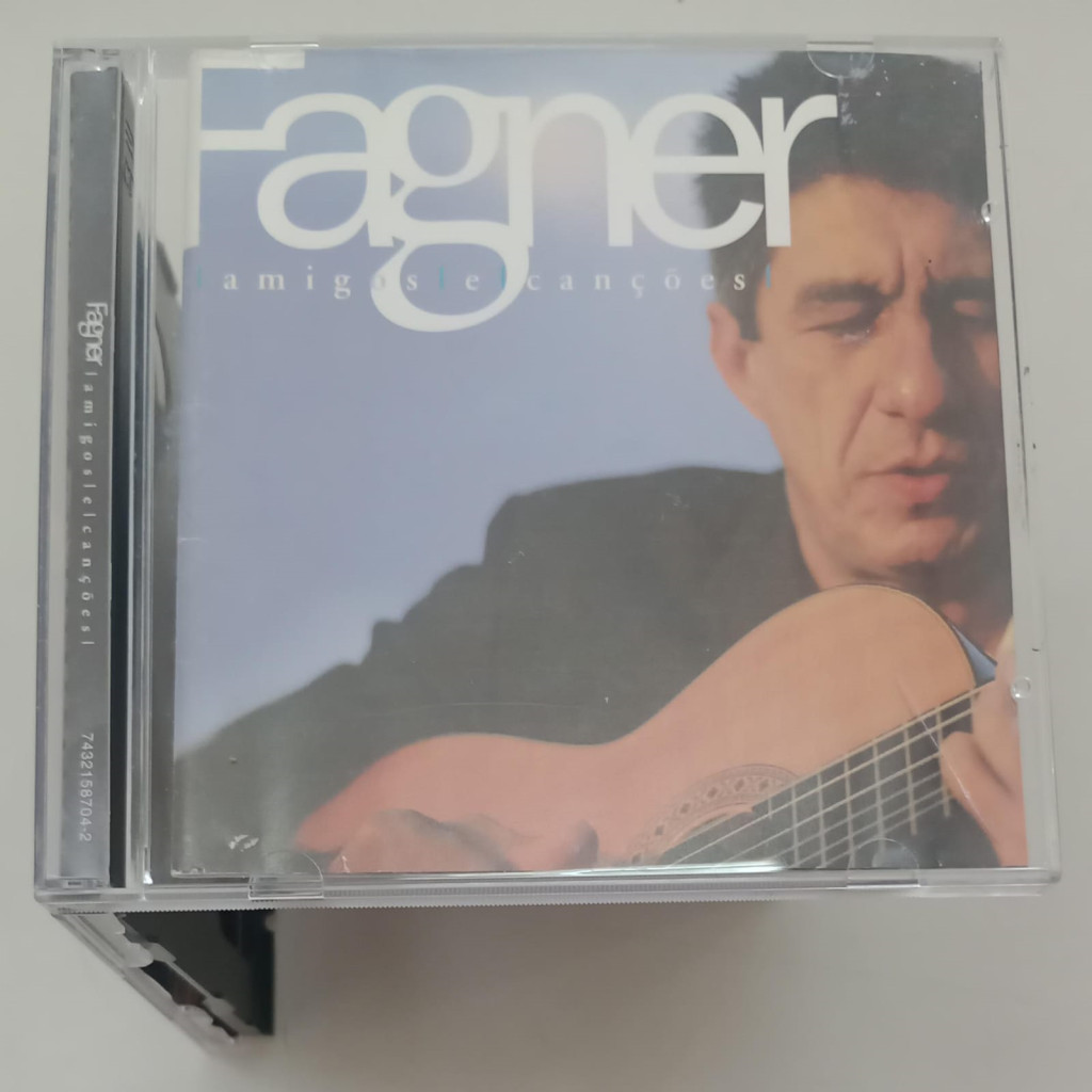 CD: AMIGOS E CANÇÕES - FAGNER [ 2 CDS] interprete FAGNER
