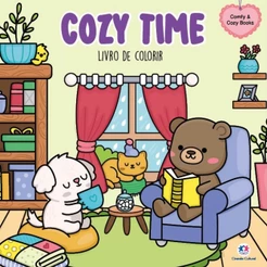Livro Cozy time - Livro de colorir