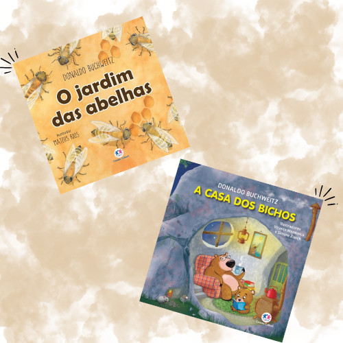 Kit 2 Livros: Descubra o Jardim das Abelhas e a Casa dos Bichos em Oferta na Shopee