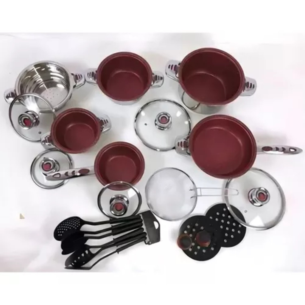 Jogo de Panela Quartzo Stone - Comprar com Melhor Preço em Utensílios de Cozinha