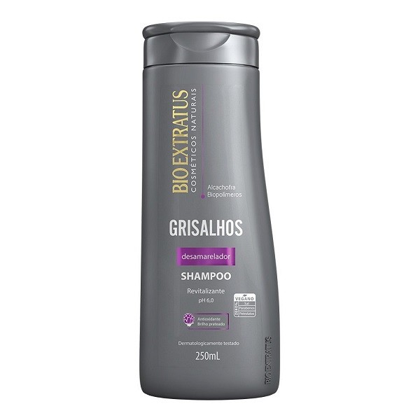 Bio Extratus Grisalhos Shampoo 250ml em Oferta na Shopee