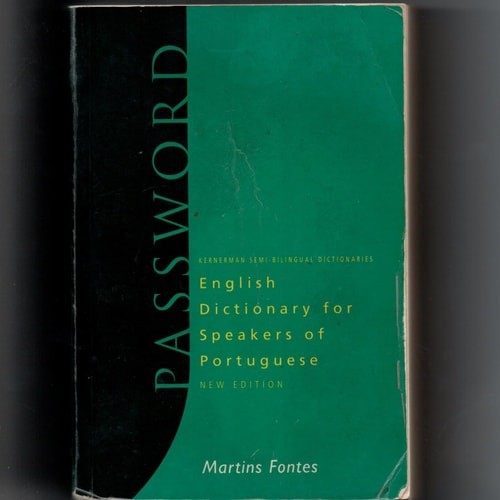 Livro Password English Dictionary For Speakers Of Portuguese de Martins Fontes 7320630