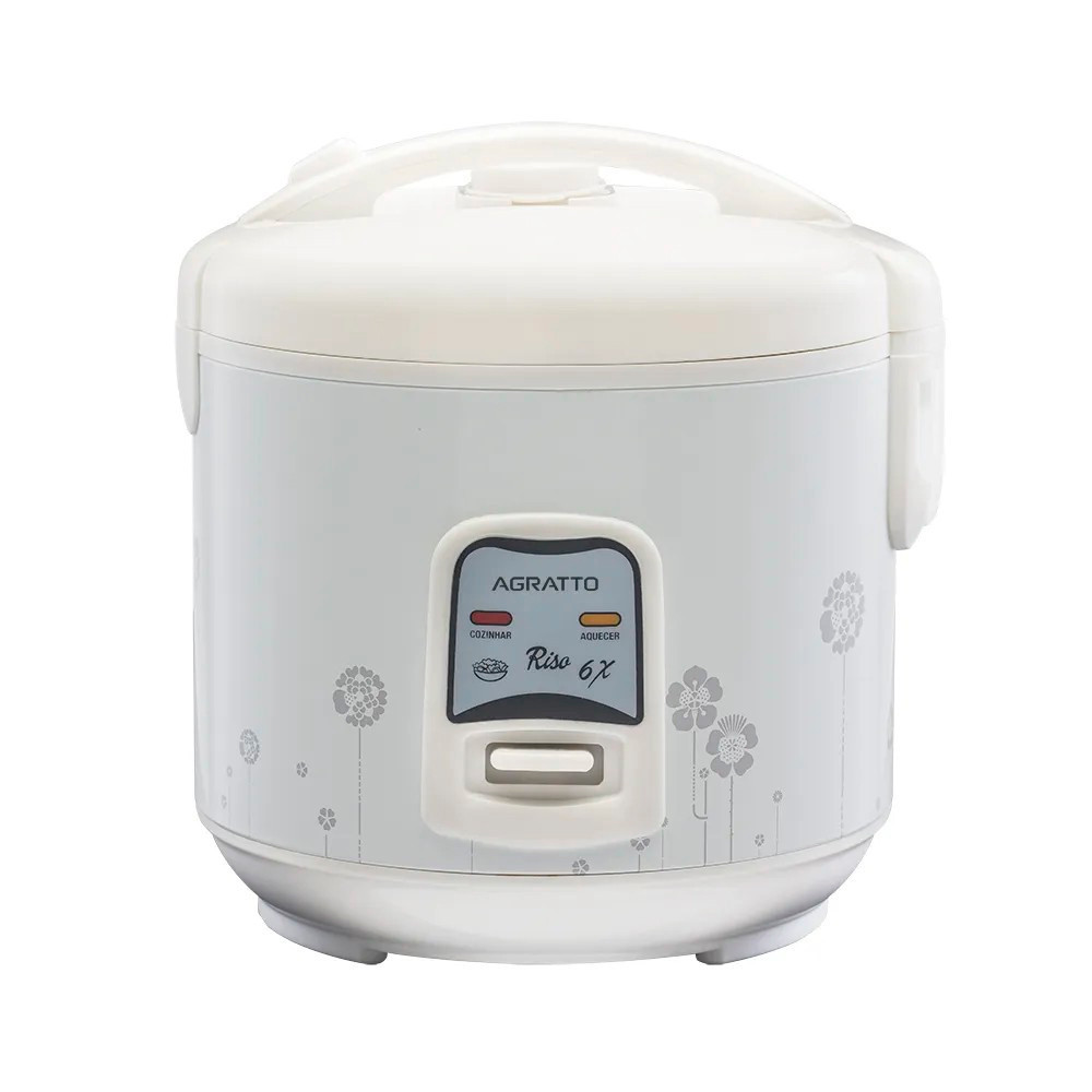 Panela de Arroz Riso PA6X Agratto 400W 127V Branca
