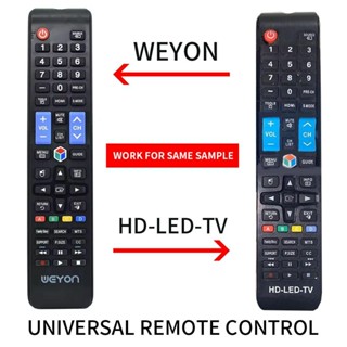 Weyon TV Controle Remoto LED Tela Plana Digital Smart em Oferta na Shopee