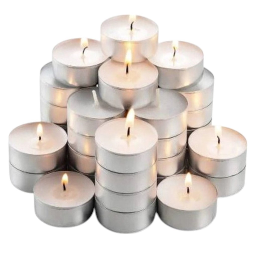 Kit 12 Velas Rechaud Lamparina Casamento Romantica Decoração