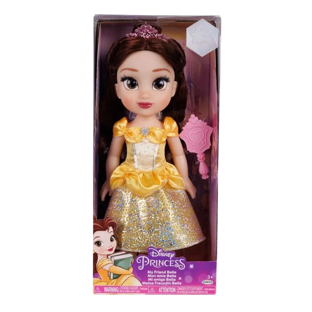 Boneca Infantil Princesas da Disney Articulada Bella Multikids - BR1918 em Oferta na Shopee