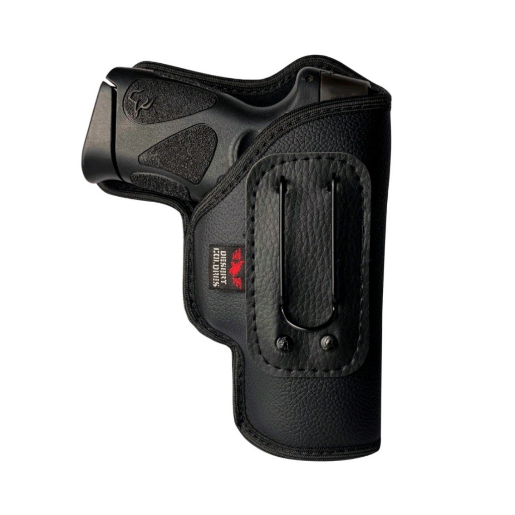 Coldre Velado Para Taurus G2c, G3c, Th380c, G11, C11, PT838c,  TH9c, TH40c, PT640 Dissimulado Em Neoprene E Couro P.U