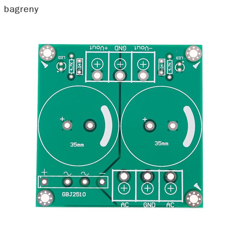 [bagreny] 25A Único AC-Amplificador De Áudio Retificador Filtro Placa De Fonte De Alimentação Nu pcb BR