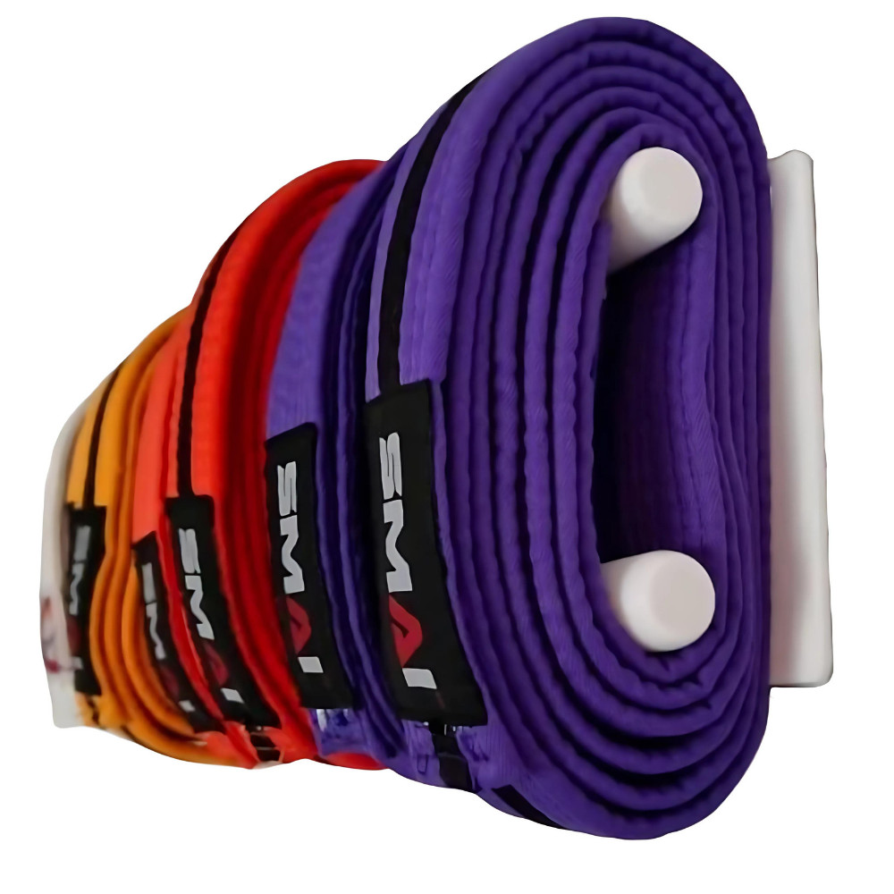 Suporte Expositor Organizador Faixa Jiu Jitsu Karate Judô Artes Marciais