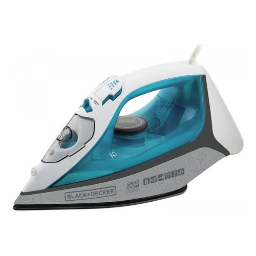 Ferro de Passar Roupa a Vapor FX3060 Antiaderente Black Decker - Home Appliances