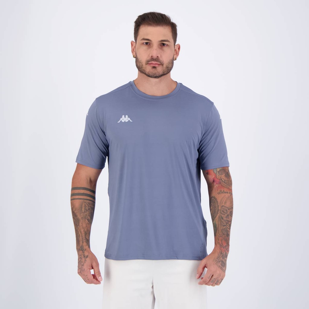 Camiseta Kappa Lawson Cinza - Men Clothes