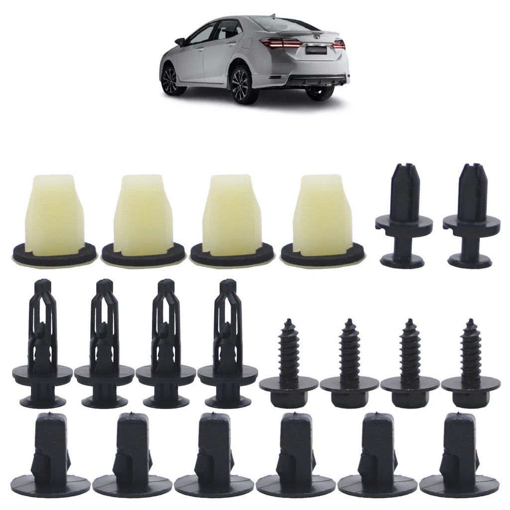 Kit Grampo Presilha Parachoque Dianteiro Corolla 2015 2016 2017 2018 2019 20 Peças em Oferta na Shopee