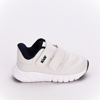 Tênis Infantil Menino Kidy Equilíbrio Fecho Duplo Branco em Oferta na Shopee