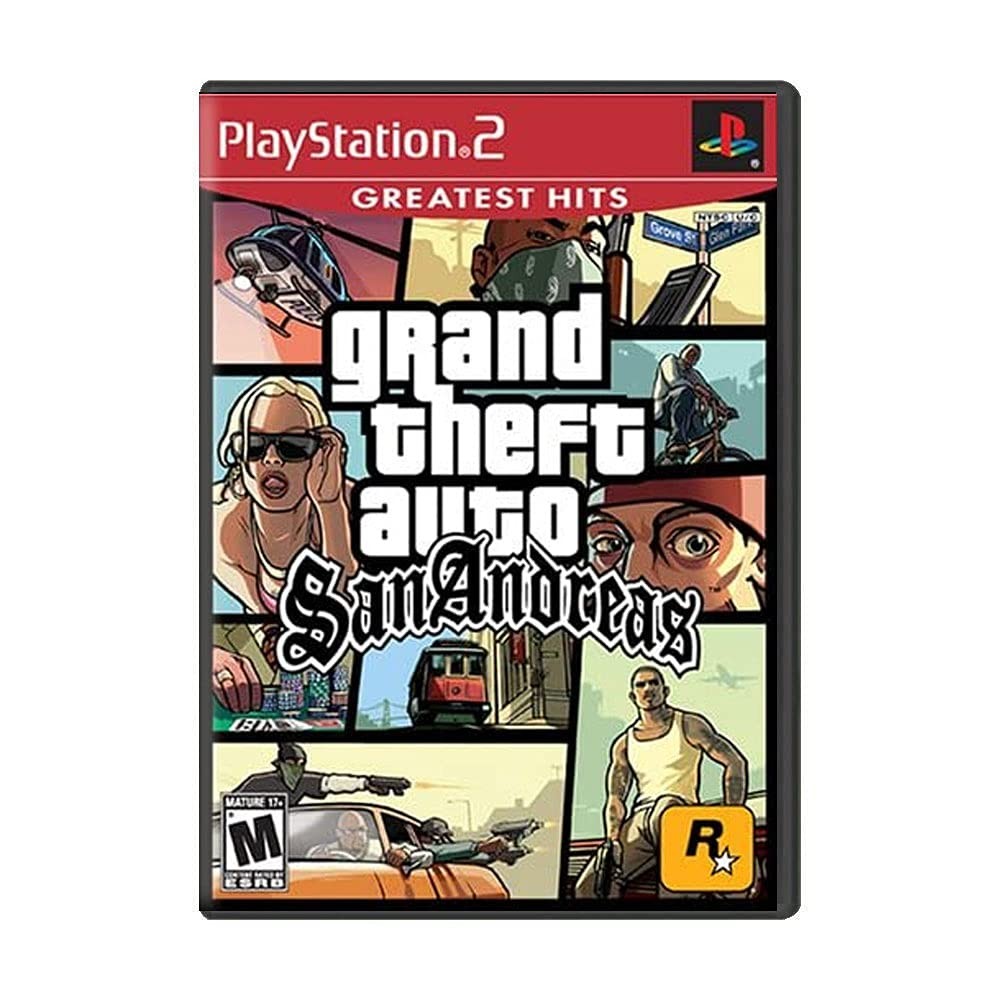 Jogo Grand Theft Auto Gta San Andreas Ps2 Original Lacrado