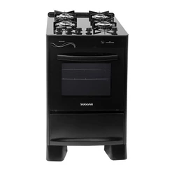 FOGÃO SUGGAR NEO GLASS 4 QUEIMADORES PRETO BIVOLT FGVNG410PT