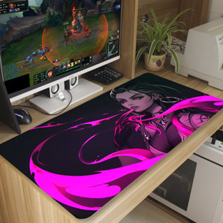 Mouse Pad Valoran Game Antiderrapante Diversas Estampas 70x35 cm em Oferta na Shopee