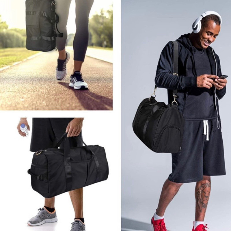 Bolsa feminina fitness Esportiva yoga Bolsa de viagem Impermeável unissex Academia