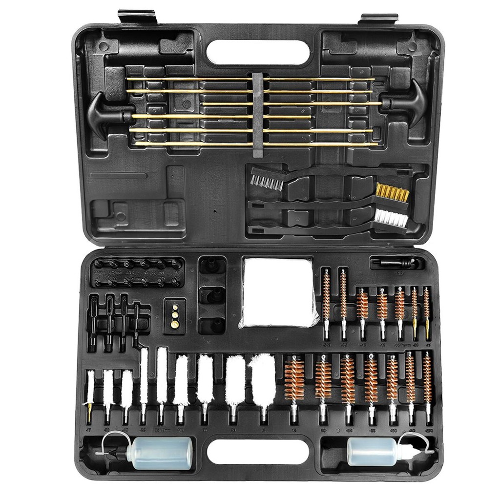 Kit Limpeza Fixxar Espingarda Carabina Pressão - 58 Peças