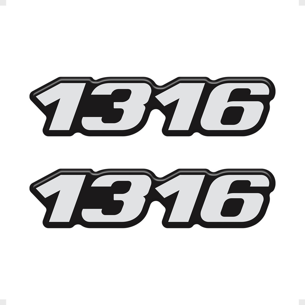Par Adesivos 1316 Caminhão Mb Mercedes Resinado - Generico - Spare Parts and Accessories for Vehicles