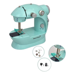 Mini Máquina Costura Portátil Bivolt Importway