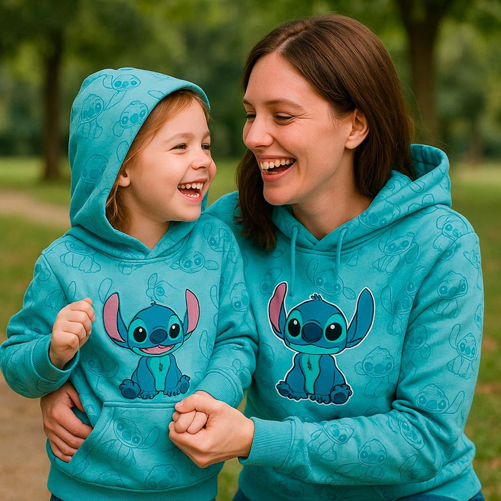 Kit 2 Blusa De Frio Moletom Adulto + Infantil Conjunto Combinadinho Tal Mãe Tal Filha Tal Pai Tal Filho Personagens Kids