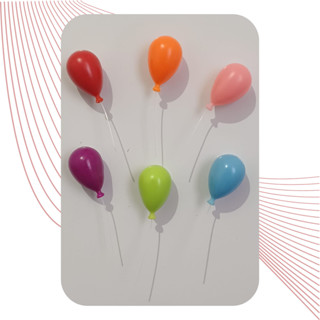 Imãs DECORATIVOS BALÕES Magnético para Fotos Recados em Geladeira e Painéis Metálicos - IMA007 em Oferta na Shopee
