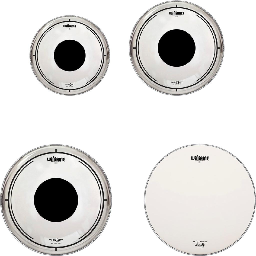 Kit Peles Williams Target Dot Tom Pack 10 12 14 Clr Caixa 14 em Oferta na Shopee