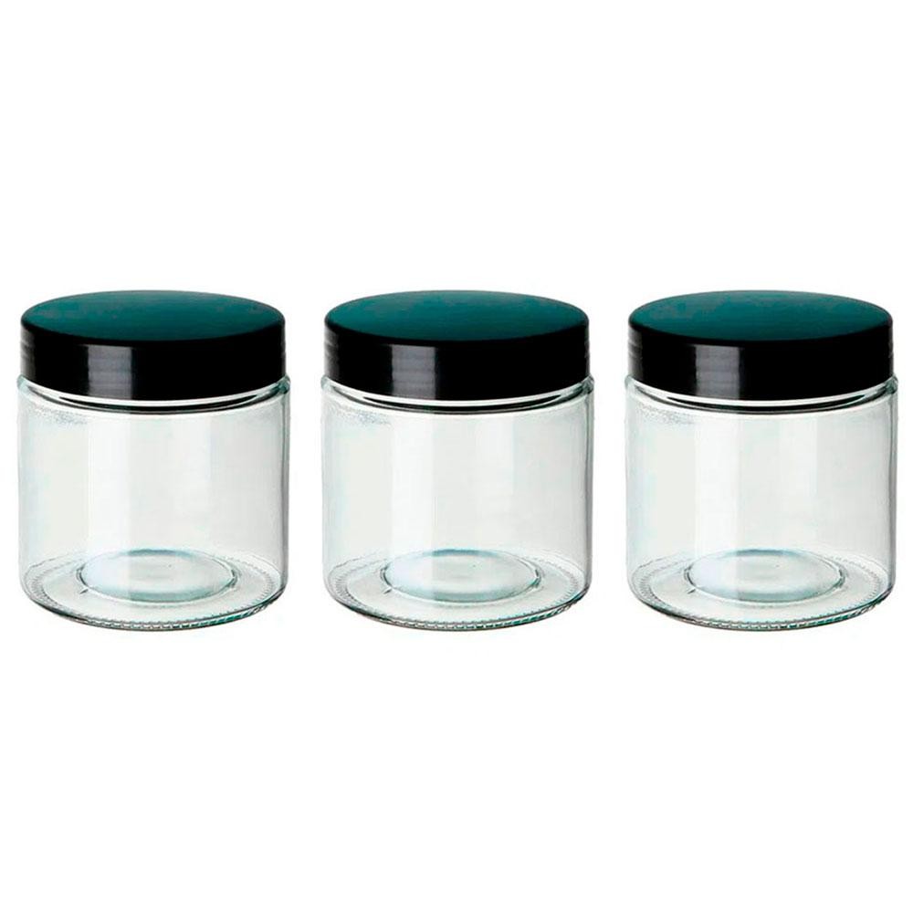 Conjunto com 3 Potes Active 1200ml Cazza - Home & Living