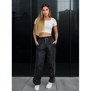 Calça Tactel Feminina Premium Academia Street Modal 3 Bolsos em Oferta na Shopee