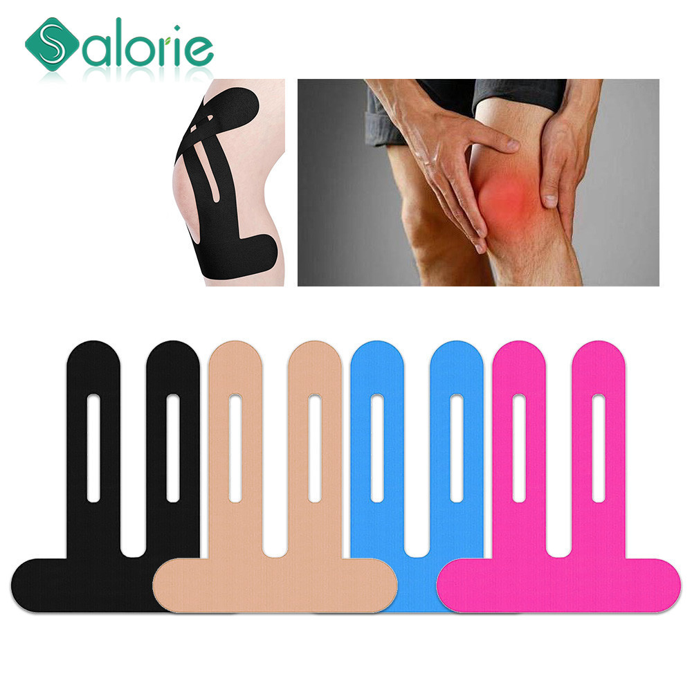 SALORIE 5/10PC Fita De Joelho Elástica Ajustável Para Cinesiologia À Prova D'água E , Respirável , Atlética Fornece Supo em Oferta na Shopee