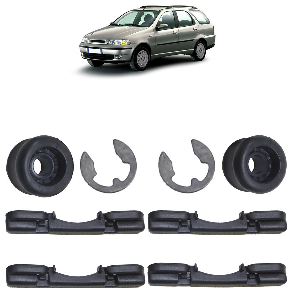 Kit Deslize Calço Reparo Banco Palio Weekend 1996 1997 1998 1999 2000 2001 2002 2003 A 2015 8 Peças em Oferta na Shopee