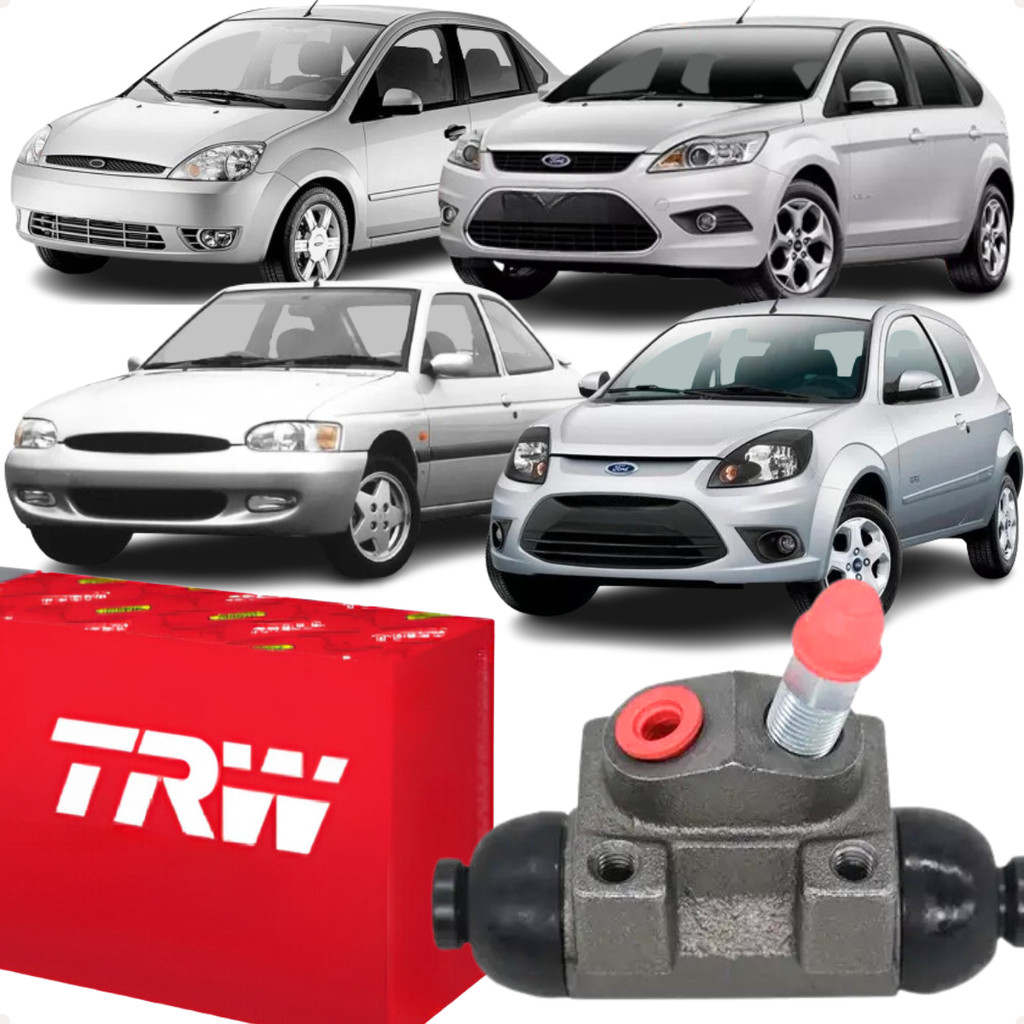 Cilindro de Roda Traseiro Escort Fiesta Focus Ka Verona Original TRW 1983 a 2014