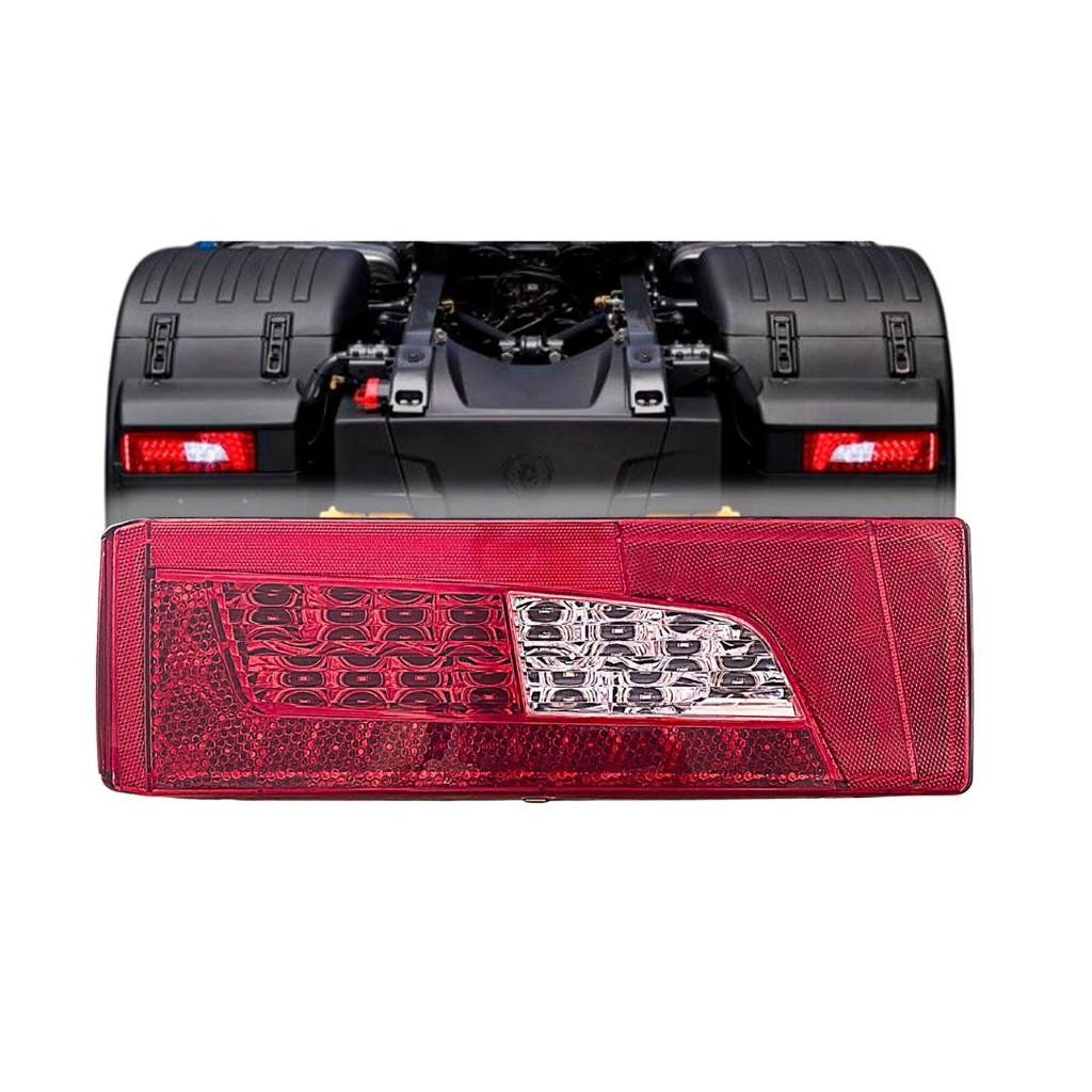 Lanterna Traseira Para Caminhão Scania S5 S6 Serie 5 Série 6 PGR Streamline Lado Esquerdo 2241860