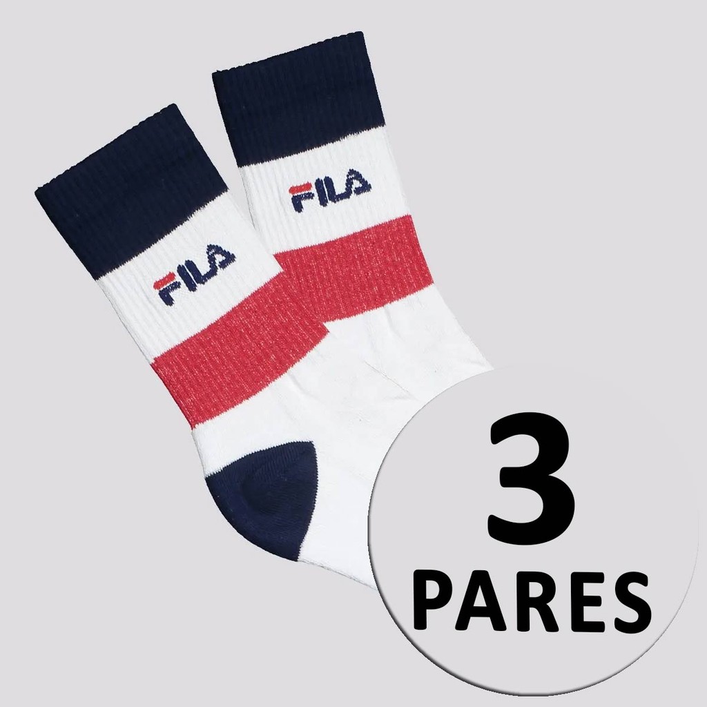 Kit Meia Fila DNA 3 Pares em Oferta na Shopee