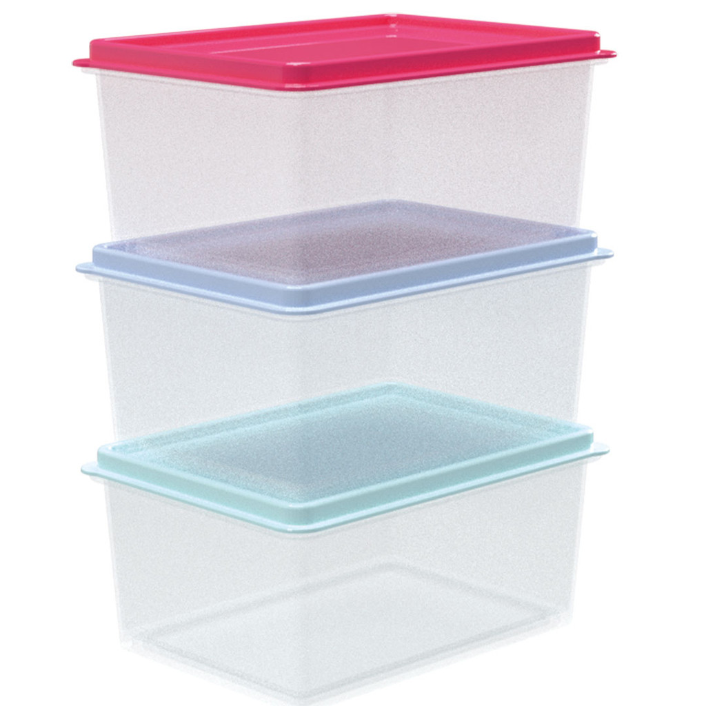 Pote Fit Retangular Degradê 460 Ml C.3 em Oferta na Shopee