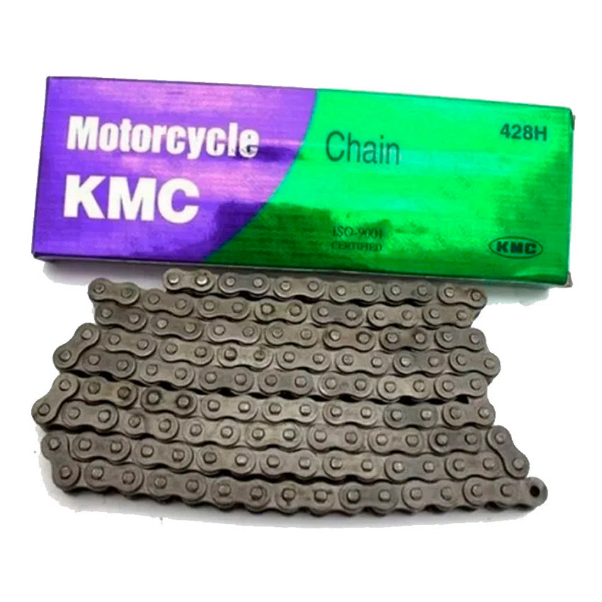 CORRENTE DE TRANSMISSÃO KMC - CG 150 TITAN KS ES FAN MIX 2000 A 2002