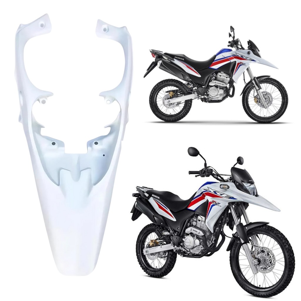 Carenagem Paralama Dianteiro Superior Bico Honda Xre 300 Branco 2010 2011 2012 2013 2014