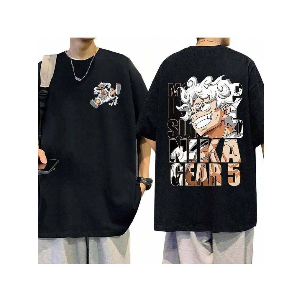 Camiseta Anime Luffy Unissex 100% Algodão Streetwear Lançamento Envio Varias Cores!!