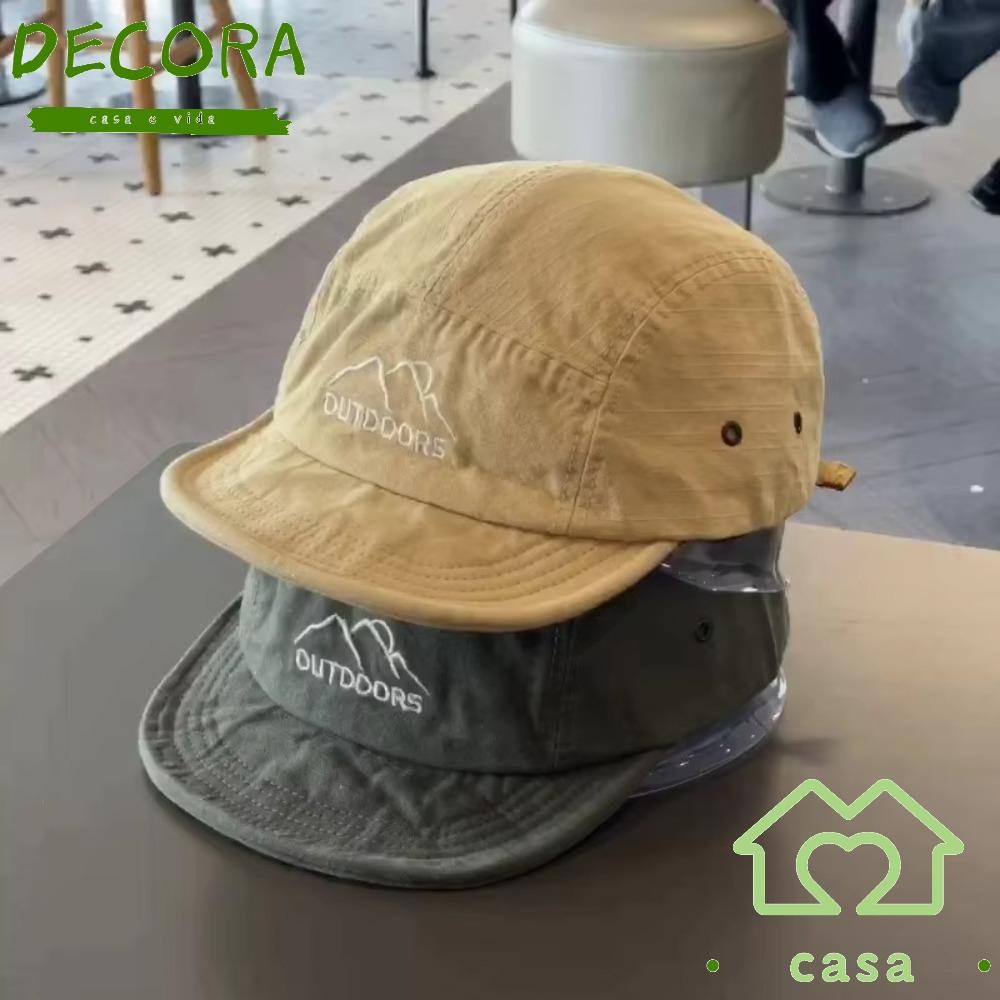 DECORA Boné De Beisebol , Corrida Esportivo Ajustável De Secagem Rápida Protetor Solar De Proteção Aba Curta