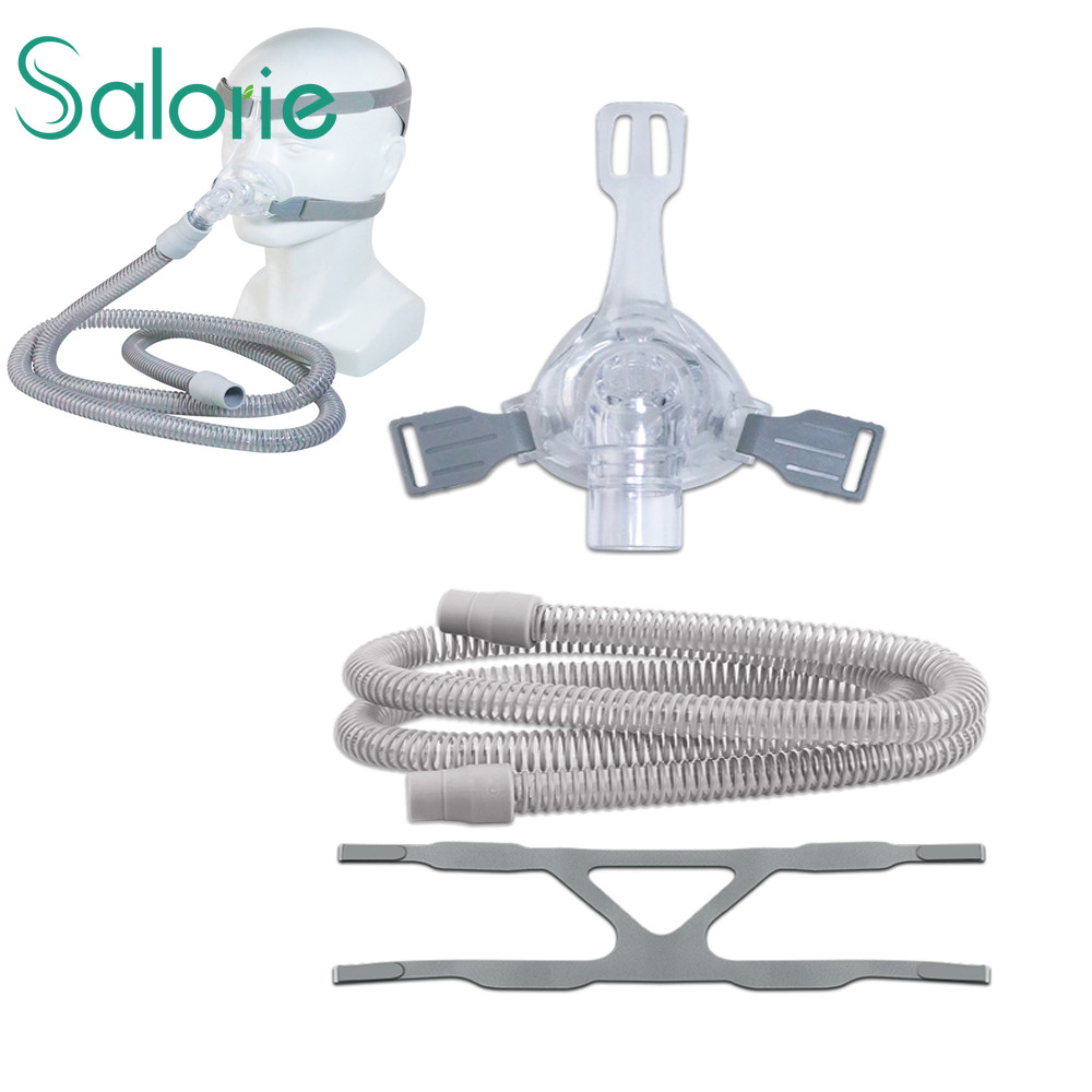 Salorie CPAP Máscara Nasal Capacete E Tubo Ajustáveis Para Máquina Anti Ronco Terapia Do Sono