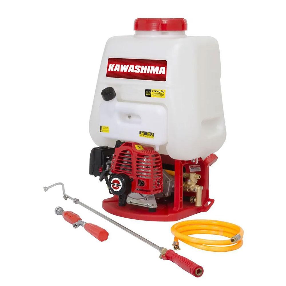 Pulverizador Kawashima Gasolina Costal 25L 25,6cc em Oferta na Shopee