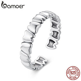 Bamoer 925 Sterling Sliver Anel Aberto Dentes Requintado Moda Joias Presentes Para Mulheres em Oferta na Shopee