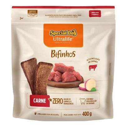 Bifinho Special Dog Carne 400g